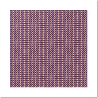 Geometric Deltas #1 - Repeat Pattern Art Decor Design Posters and Art